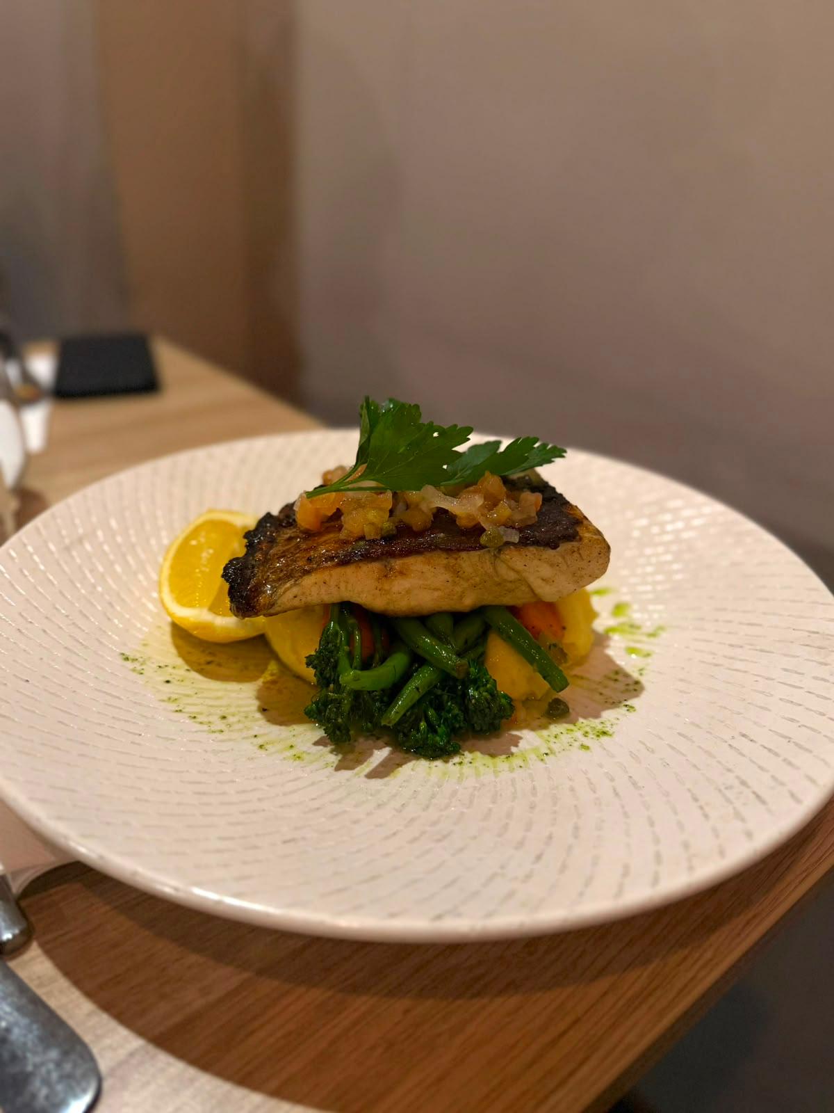 Barramundi portion